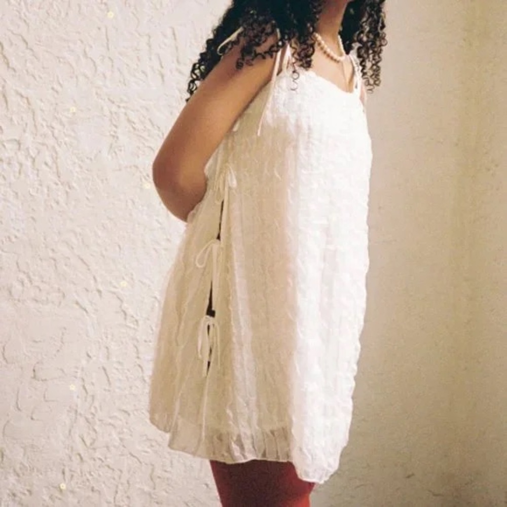 NWT Lisa says Gah Tara Tie Mini Dress